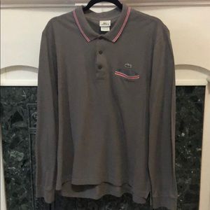 Men’s Lacoste Long Sleeve polo